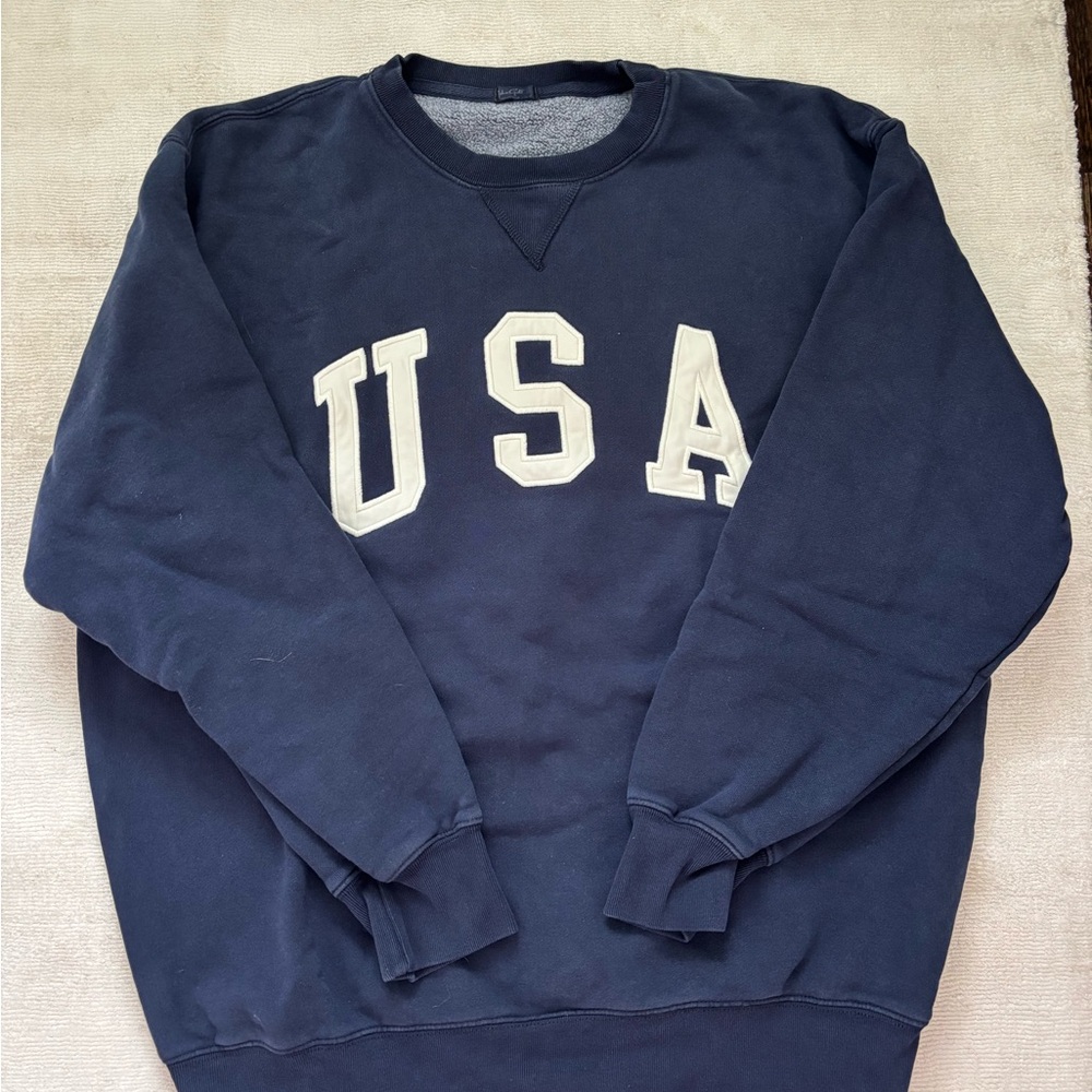 Brandy Melville Navy Crewneck